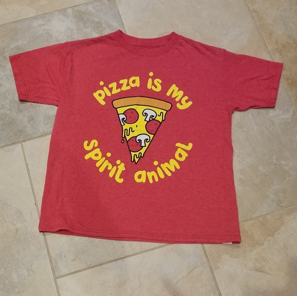 Boys size 7 graphic t-shirt, Red - Picture 2 of 4